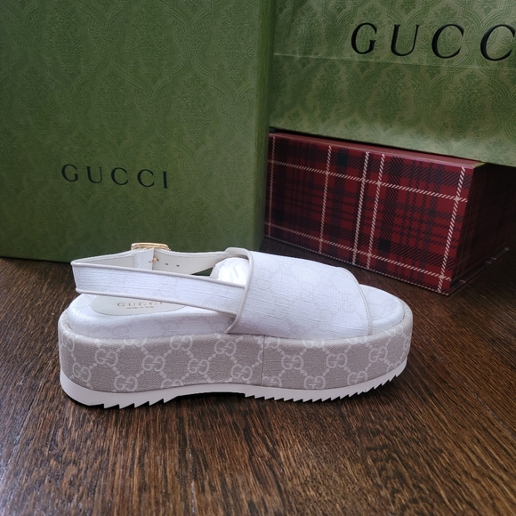 GUCCI ANGELINA PLATFORMS/ BRAND NEW - Picture 4 of 16